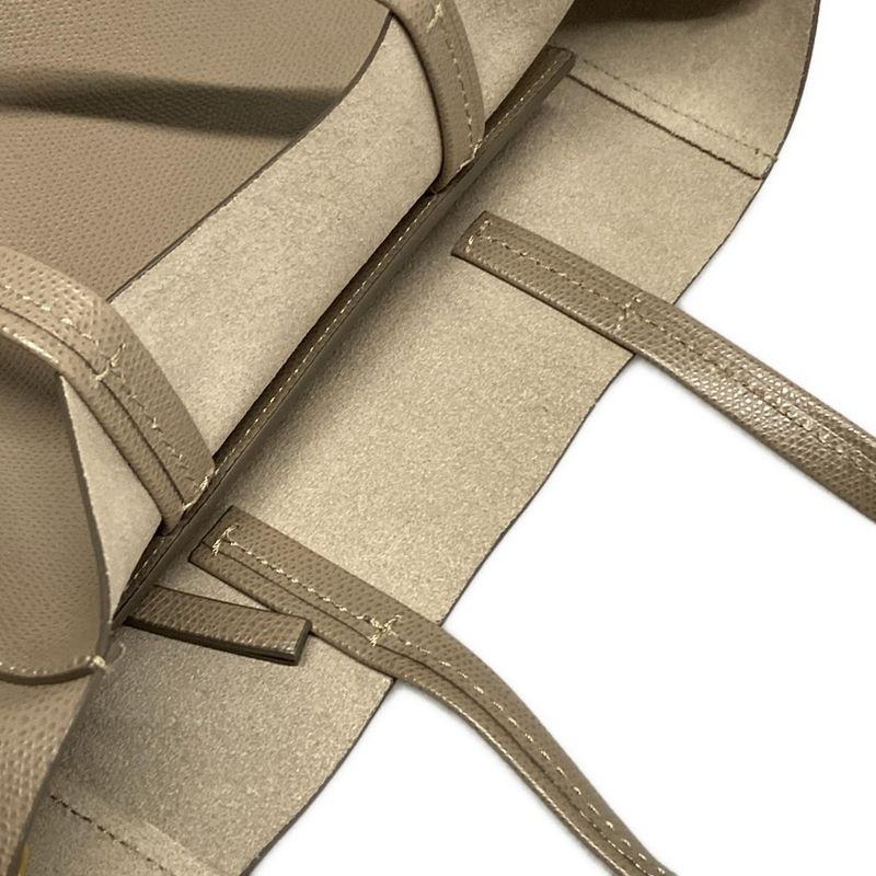 Celine Tote Bag Bertical Cabas Small Beige Leather