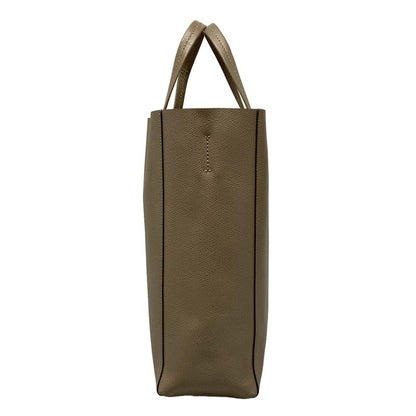 Celine Tote Bag Bertical Cabas Small Beige Leather