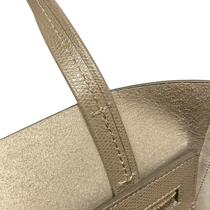 Celine Tote Bag Bertical Cabas Small Beige Leather