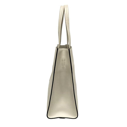 Prada Tote Bag White Leather