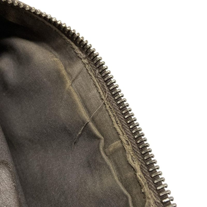 Bottega Veneta Intrecciato Waist Pouch 222310 Dark Brown Leather