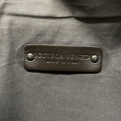 Bottega Veneta Intrecciato Waist Pouch 222310 Dark Brown Leather