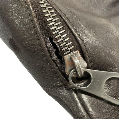 Bottega Veneta Intrecciato Waist Pouch 222310 Dark Brown Leather