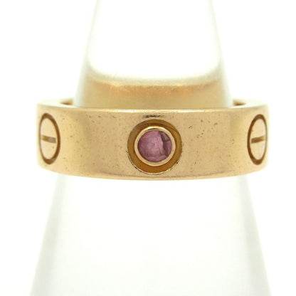 Cartier Ring 49 Love B4064452 18k Pink Gold×pink Sapphire 1p Sapphire