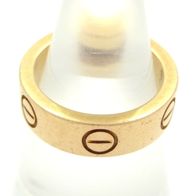 Cartier Ring 49 Love B4064452 18k Pink Gold×pink Sapphire 1p Sapphire