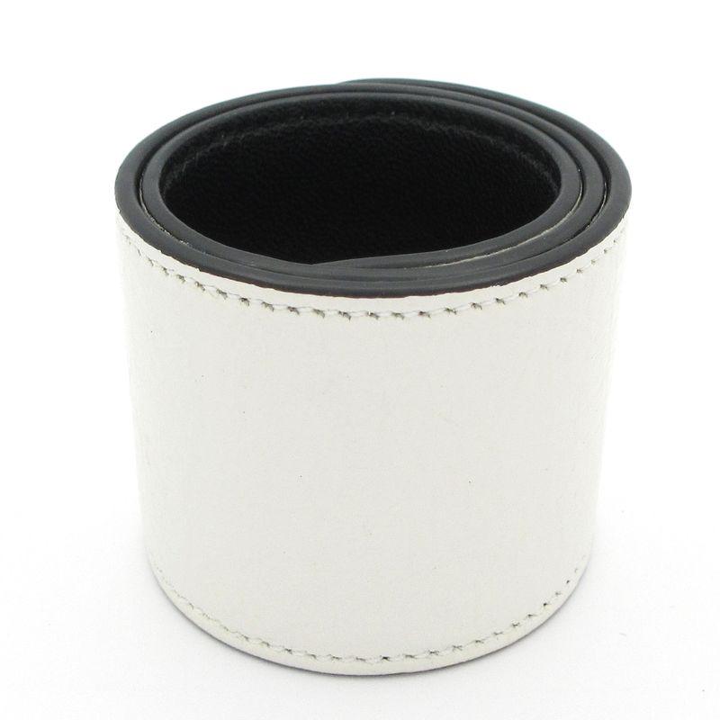 Balenciaga Bracelet Cycle Bracelet 483272 Leather White