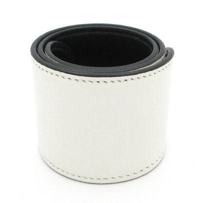 Balenciaga Bracelet Cycle Bracelet 483272 Leather White