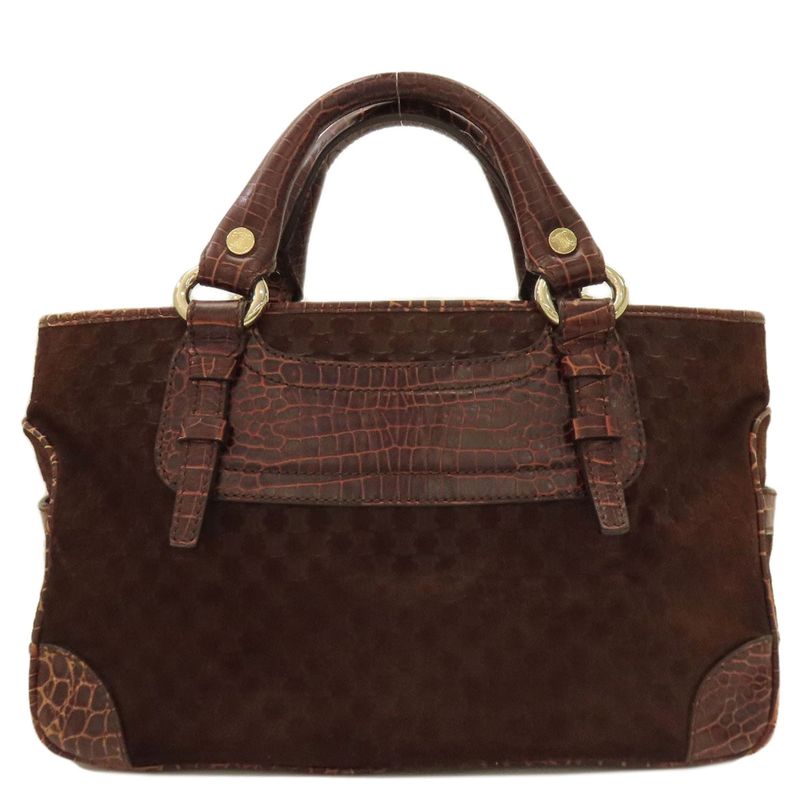 Celine Boogie Bag Handbag Suede Women