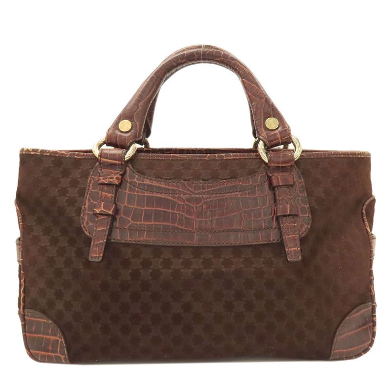 Celine Boogie Bag Handbag Suede Women