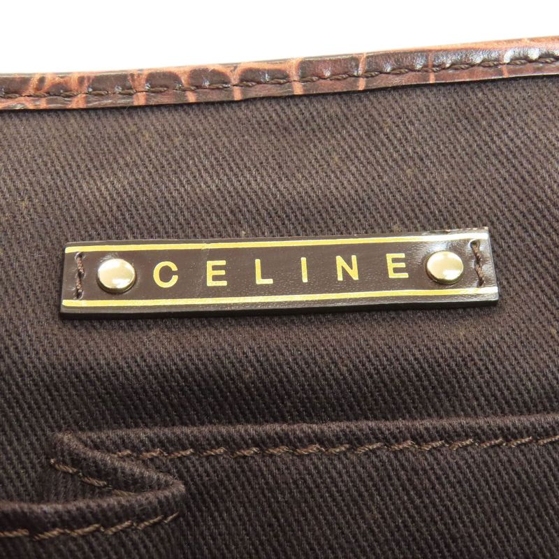 Celine Boogie Bag Handbag Suede Women