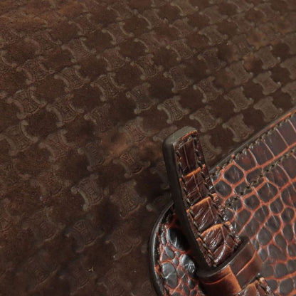 Celine Boogie Bag Handbag Suede Women