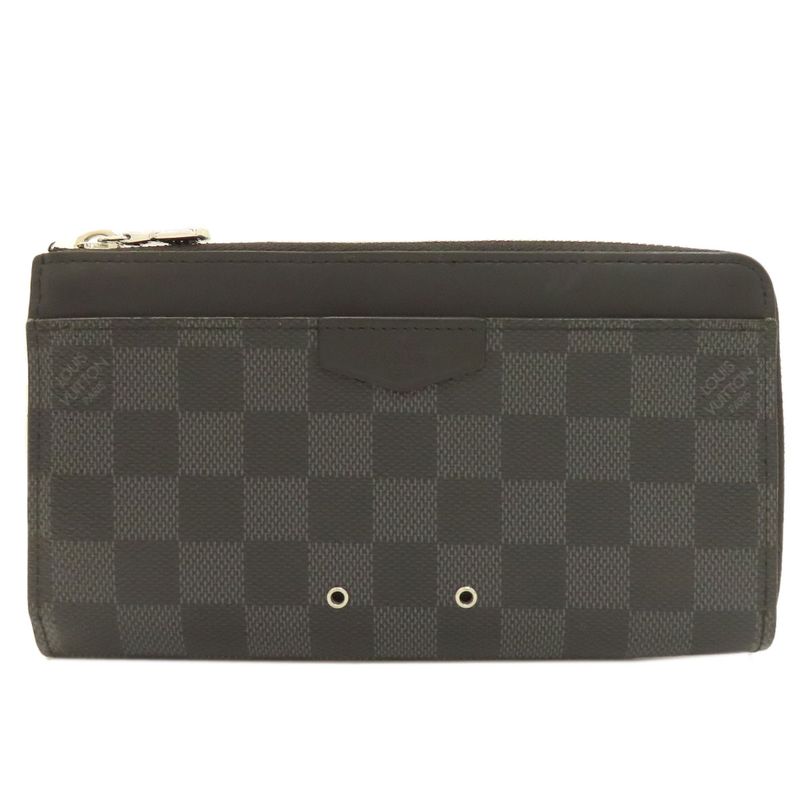 Louis Vuitton N60379 Zippy Dragonne Long Wallet with Coin Purse in Damier