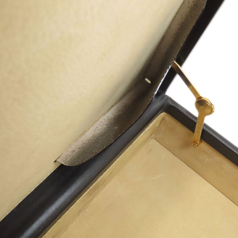 Fendi Trunk Pecan Business Bag PVC Leather Women