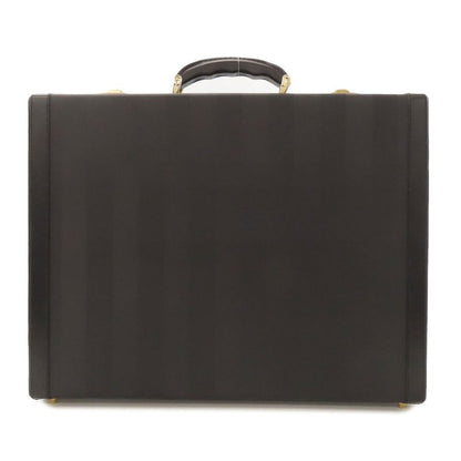 Fendi Trunk Pecan Business Bag PVC Leather Women