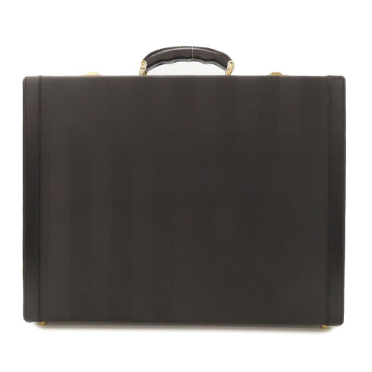 Fendi Trunk Pecan Business Bag PVC Leather Women