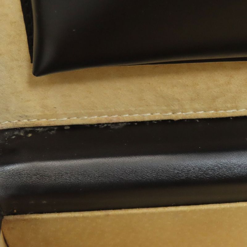 Fendi Trunk Pecan Business Bag PVC Leather Women