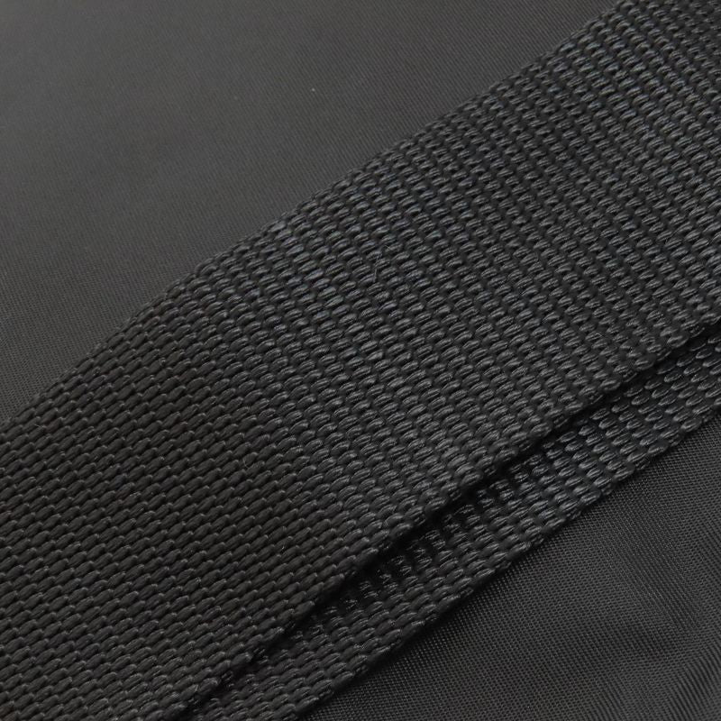 Prada V166 Messenger Bag Logo Hardware Shoulder Bag Nylon Women