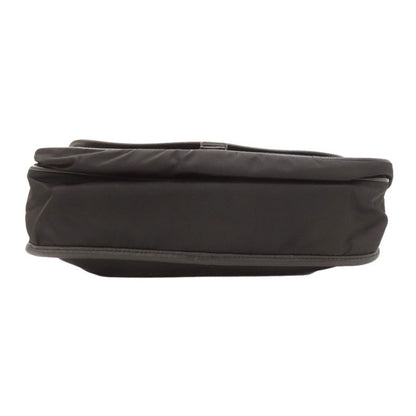 Prada V166 Messenger Bag Logo Hardware Shoulder Bag Nylon Women