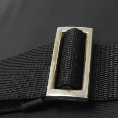 Prada V158 Messenger Bag Logo Hardware Shoulder Bag Nylon Women