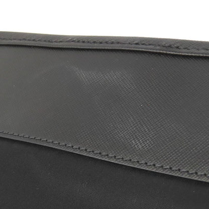 Prada V158 Messenger Bag Logo Hardware Shoulder Bag Nylon Women