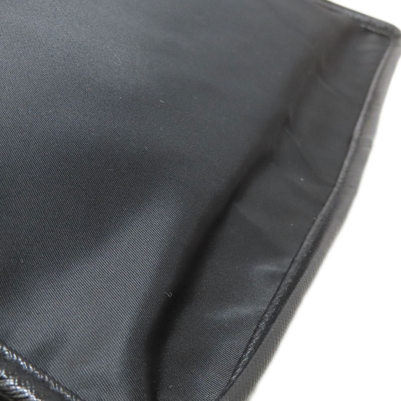 Prada V158 Messenger Bag Logo Hardware Shoulder Bag Nylon Women