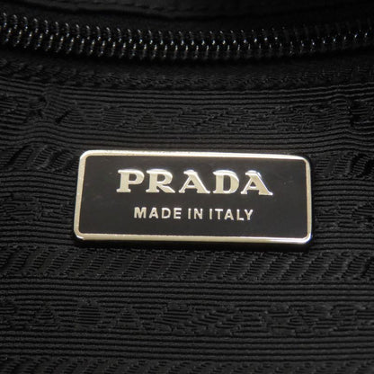 Prada V158 Messenger Bag Logo Hardware Shoulder Bag Nylon Women