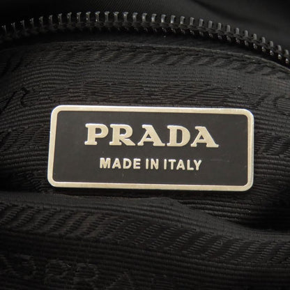 Prada Messenger Bag Logo Hardware Shoulder Bag Nylon Women
