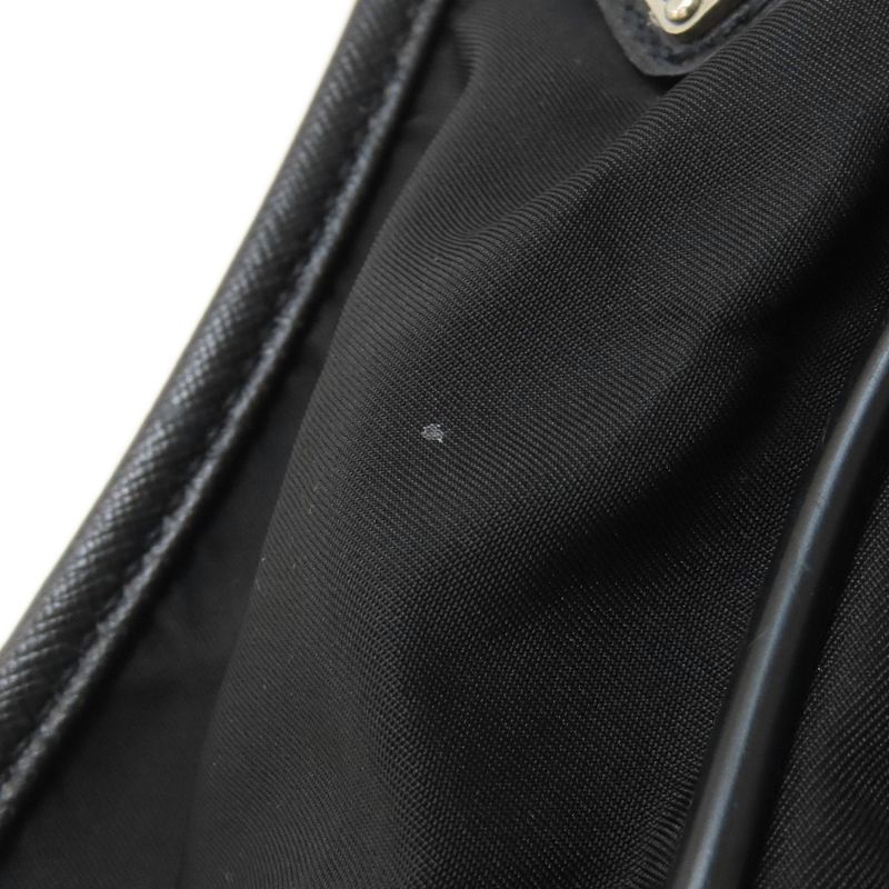 Prada Messenger Bag Logo Hardware Shoulder Bag Nylon Women