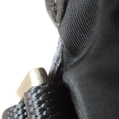 Prada Messenger Bag Logo Hardware Shoulder Bag Nylon Women