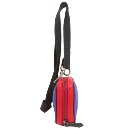 Fendi Logo Shoulder Bag Leather Women