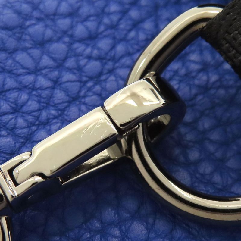 Fendi Logo Shoulder Bag Leather Women