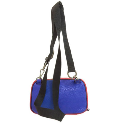 Fendi Logo Shoulder Bag Leather Women