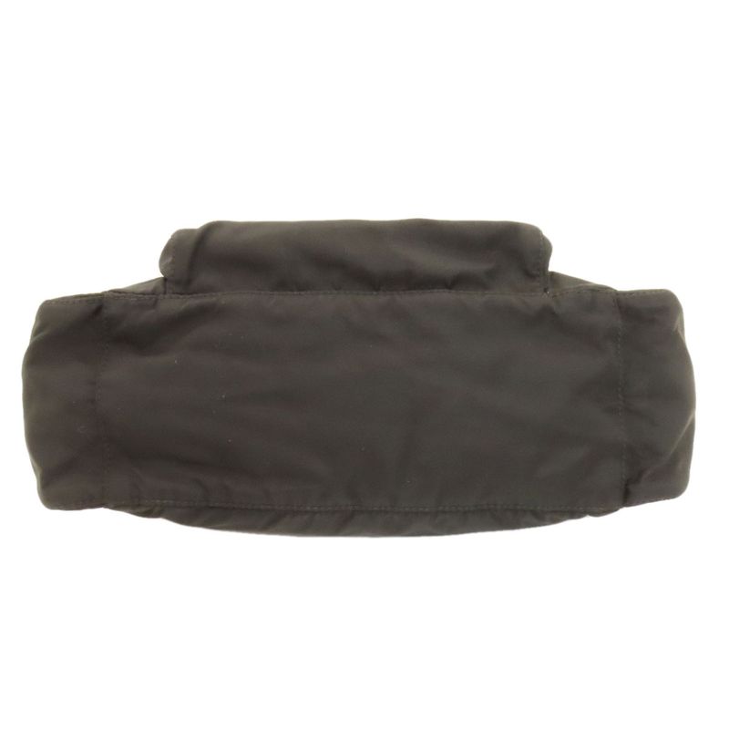 Prada Logo Hardware Shoulder Bag Nylon Women
