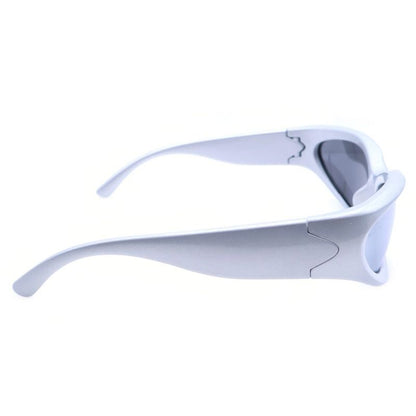 Balenciaga Sunglass Es Cat Eye Shape Celluloid Frame Full Rim Logo Eyewear