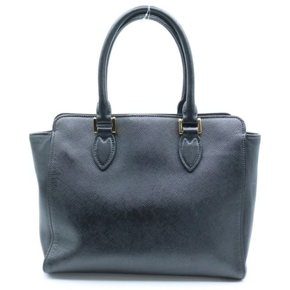 Prada 2way Handbag Shoulder Bag Leather Black 1ba113