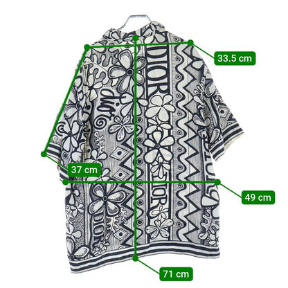 Dior Homme 20aw×shaw N Stuss Y Shaw N Stuss Y Collaboration Floral Logo Print Silk