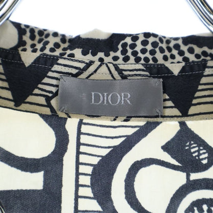 Dior Homme 20aw×shaw N Stuss Y Shaw N Stuss Y Collaboration Floral Logo Print Silk