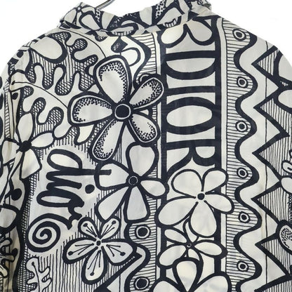 Dior Homme 20aw×shaw N Stuss Y Shaw N Stuss Y Collaboration Floral Logo Print Silk