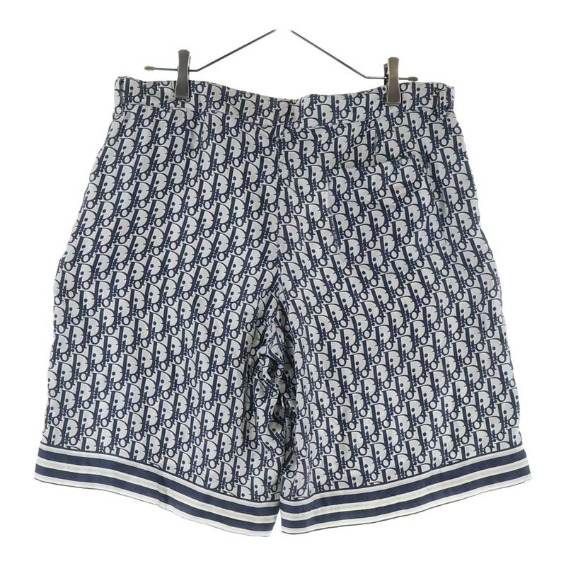 Dior Homme 20ss Oblique Bermuda Shorts Oblique Allover Silk Bermuda Shorts