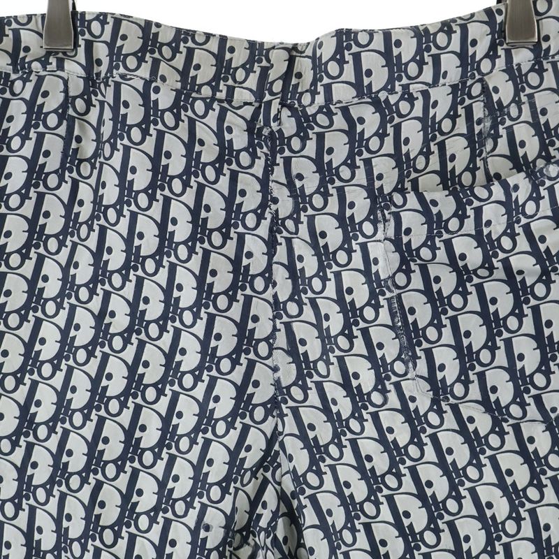Dior Homme 20ss Oblique Bermuda Shorts Oblique Allover Silk Bermuda Shorts