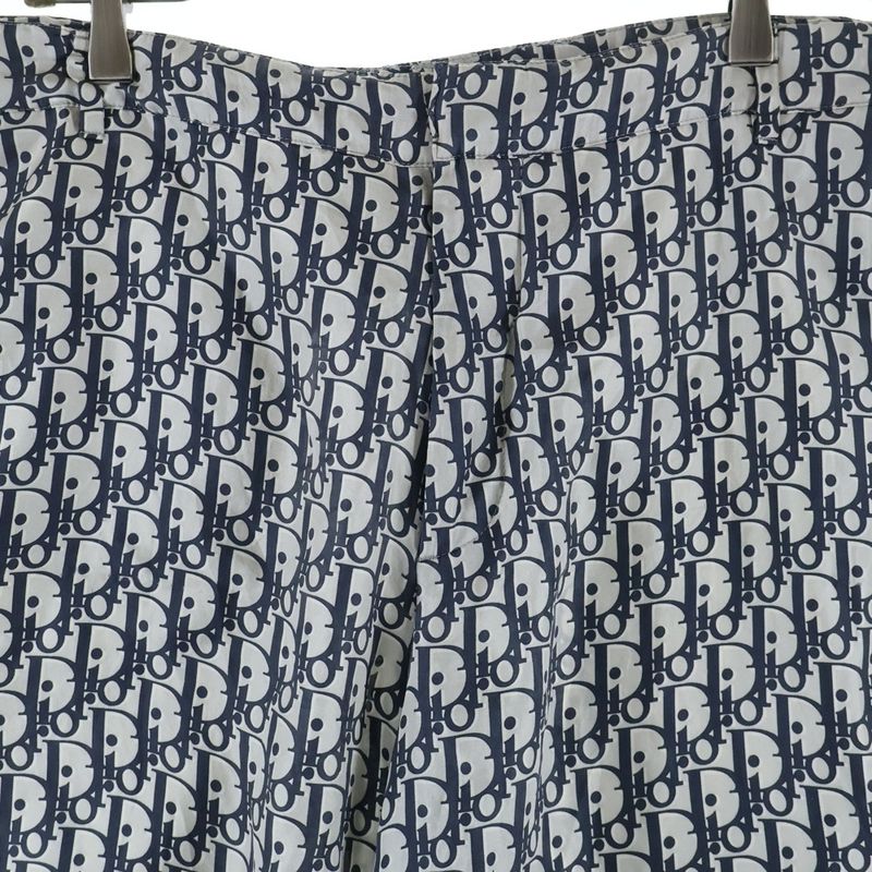 Dior Homme 20ss Oblique Bermuda Shorts Oblique Allover Silk Bermuda Shorts