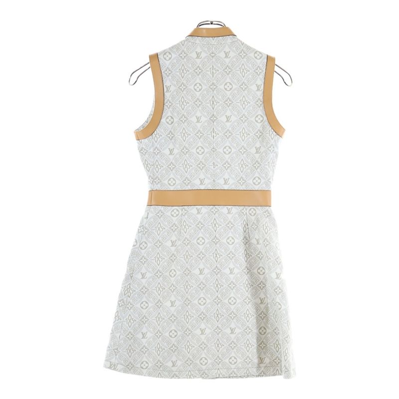 Louis Vuitton 22ss Since 1854 Monogram Zip-Up Dress Multi Women Rw221a J77