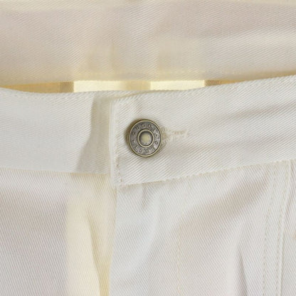 Gucci Interlocking G Sherry Line Cotton Cargo Pants White 623986 Xdba4