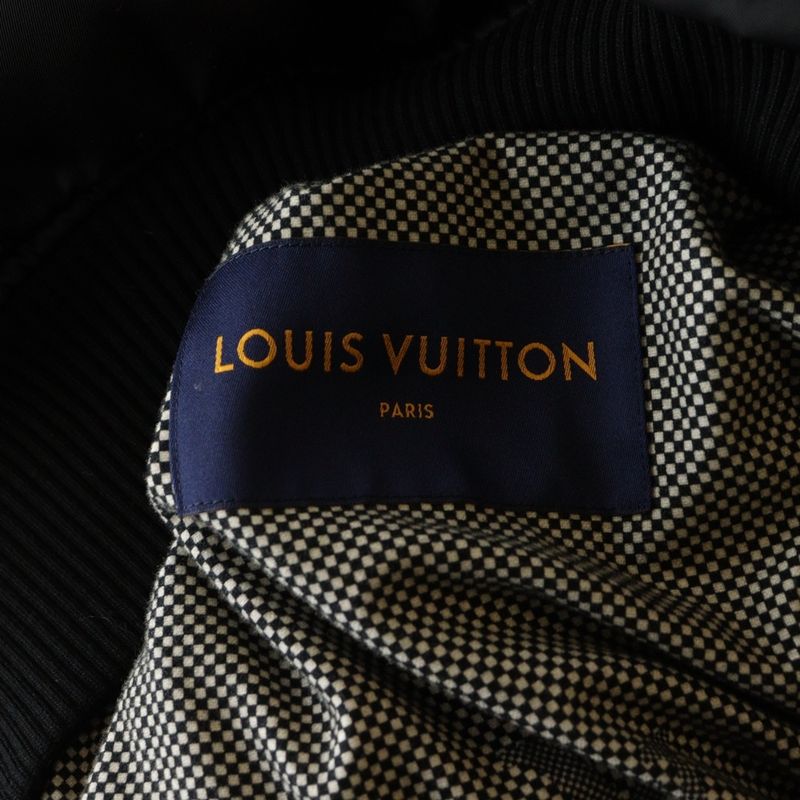Louis Vuitton 20aw × Nigo Back Logo Embroidery Mountain Aviator Fur Hooded