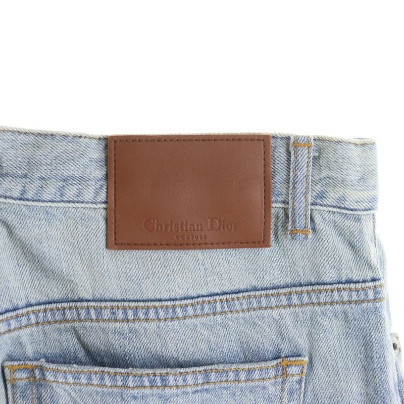 Christian Dior 25ss Button Fly Heritage Denim Pants 513d029a3002 Indigo