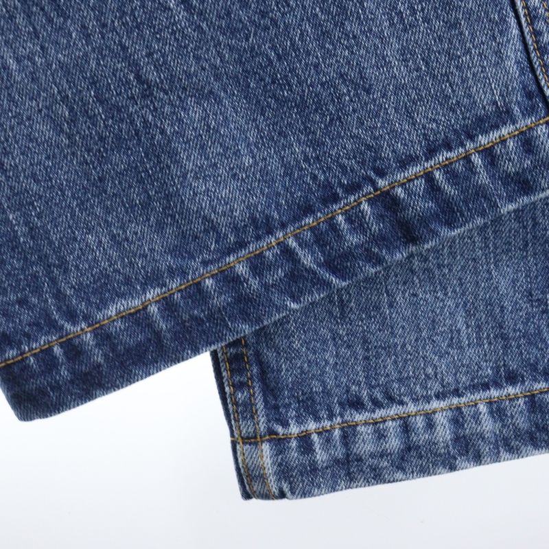 Christian Dior Handwritten Button Fly Carpenter Denim Pants 493d183ay552 Indigo