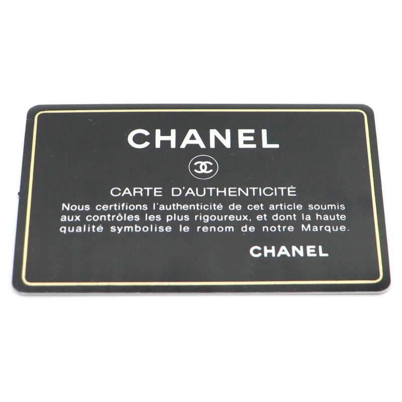 Chanel Mini Vanity Chain Shoulder Bag Black Caviar Skin Silver Hardware Ap2718