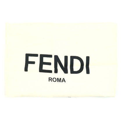 Fendi Zucca Second Pouch Clutch Bag Brown Canvas 7n0116