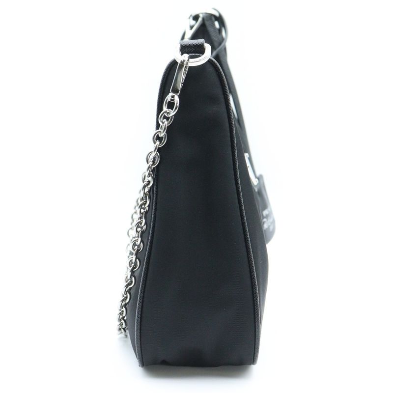 Prada Re-Edition 2005 Shoulder Bag Handbag Black Nylon 1bh204