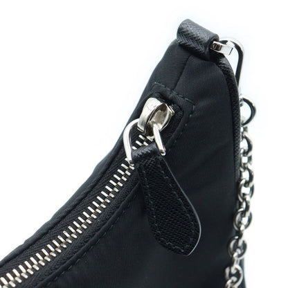 Prada Re-Edition 2005 Shoulder Bag Handbag Black Nylon 1bh204